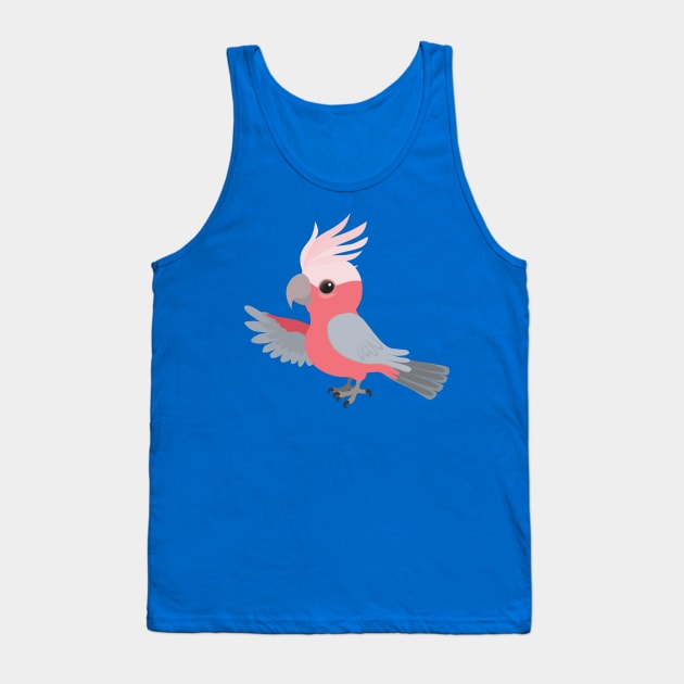 Cute galah cockatoo Tank Top by Bwiselizzy